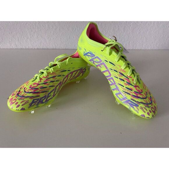 Adidas Predator 24 Pro FG Soccer Cleats Mystic Victory Pack JH6467 Men’s 7 W 8 - Picture 1 of 11